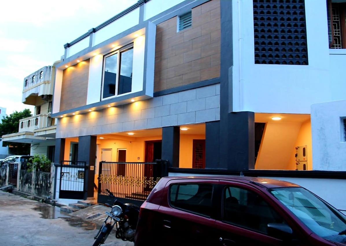 La Villa Pondi Cherie Centertownbeachauroville Puduččéri Exteriér fotografie